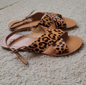 Marc Fisher Ltd. Leopard Print Ritley Sandals Size 9